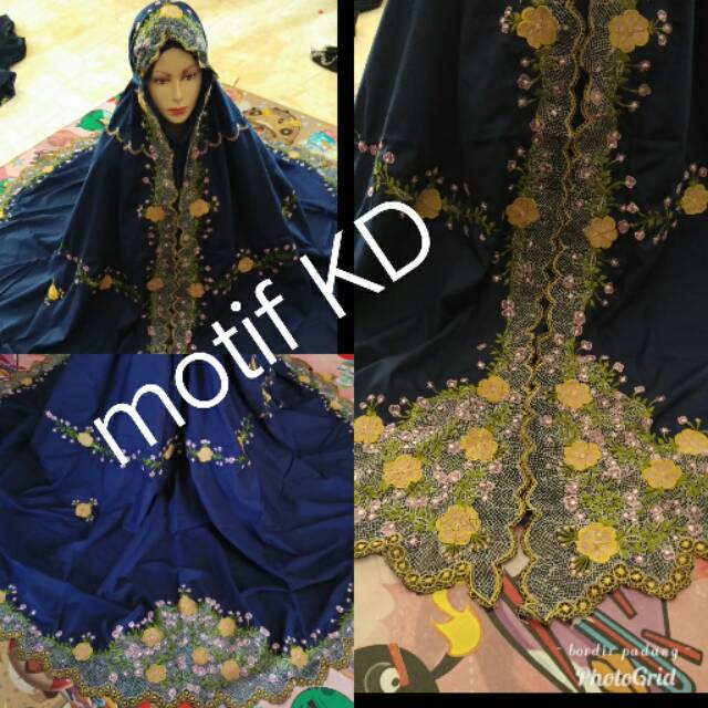 💥Mukena motif KD Bordir padang
