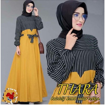 trend - Baju Gamis Muslim Terbaru 2020 2021 model Baju Pesta Wanita kekinian Bahan Kekinian