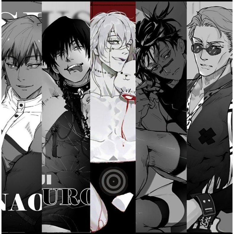 (READY INDO) MAGIC/Thermal/Heat sensitive Postcard JJK by : 赤奈奈要吃