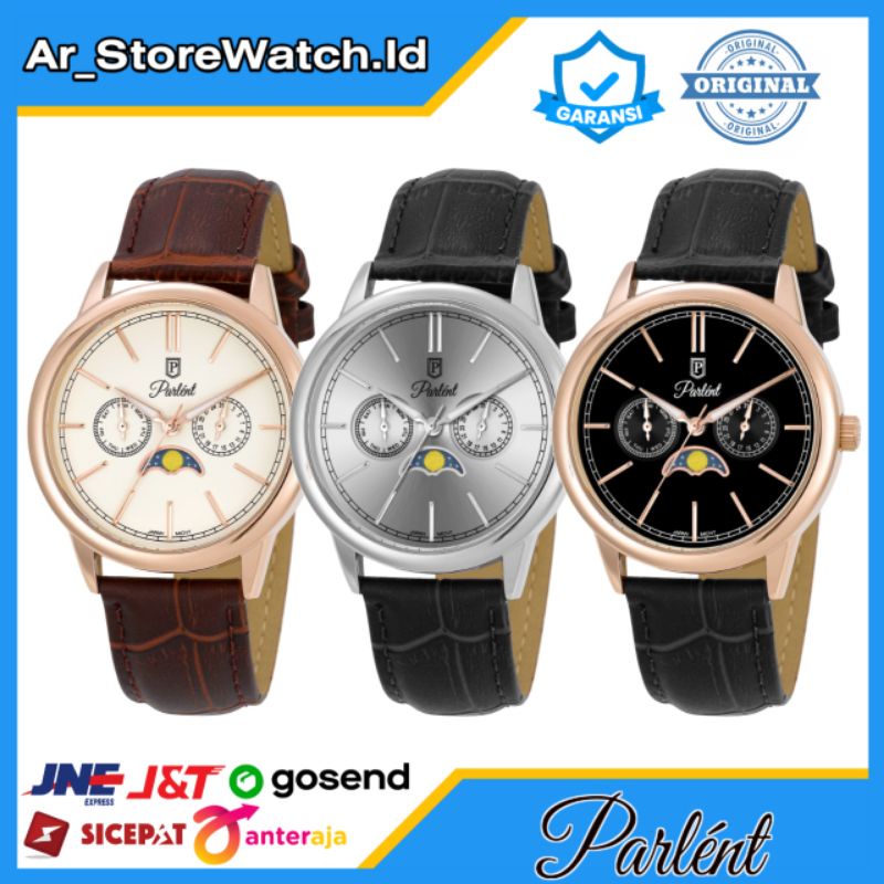 Jam Tangan Pria Parlent Ambrogio Original Parlent & Garansi Resmi Parlent