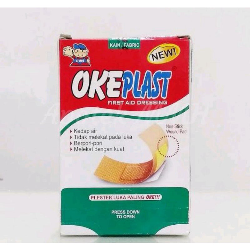 50 pcs plaster luka okeplast