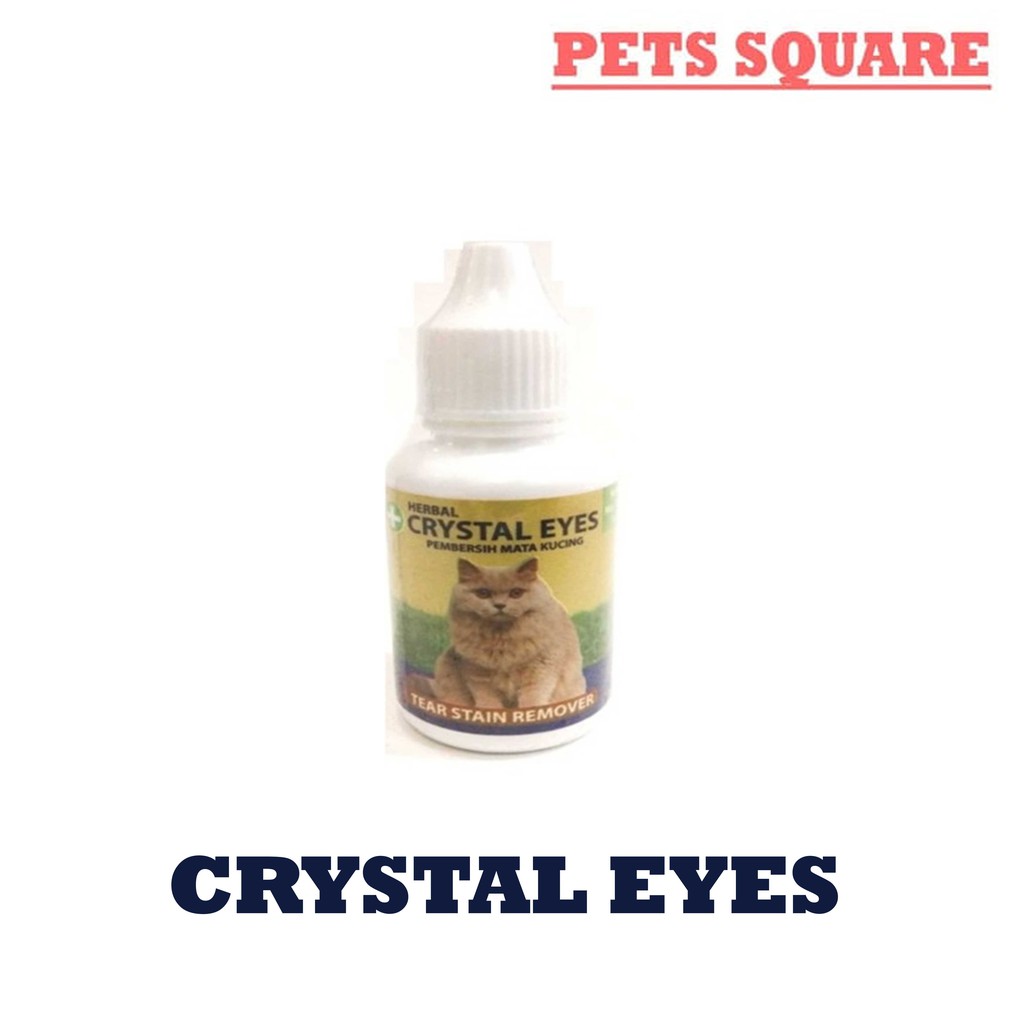 CRYSTAL EYES CAT HERBAL PEMBERSIH MATA KUCING BELEK KOTOR IRITASI