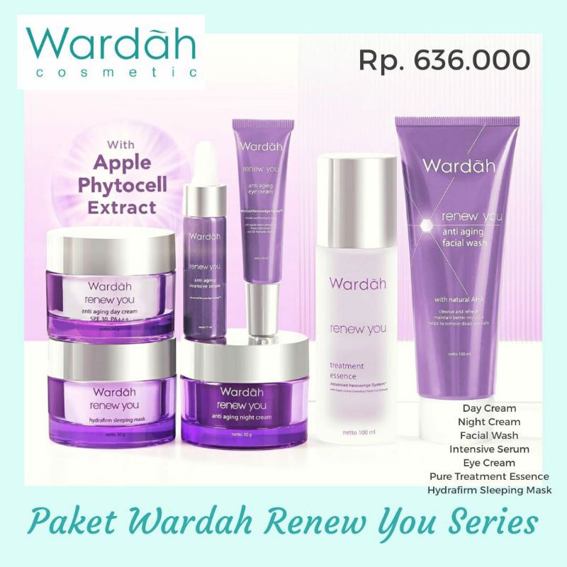 Paket Wardah Renew You Anti Aging