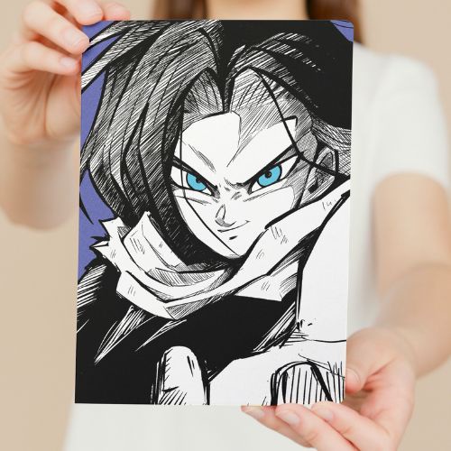 Poster Dinding Dragon Ball Aesthetic II (Isi 9 Pcs)