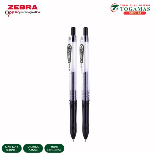 

ZEBRA KOKORO BLACK SET 2 (isi 2 buah pulpen)