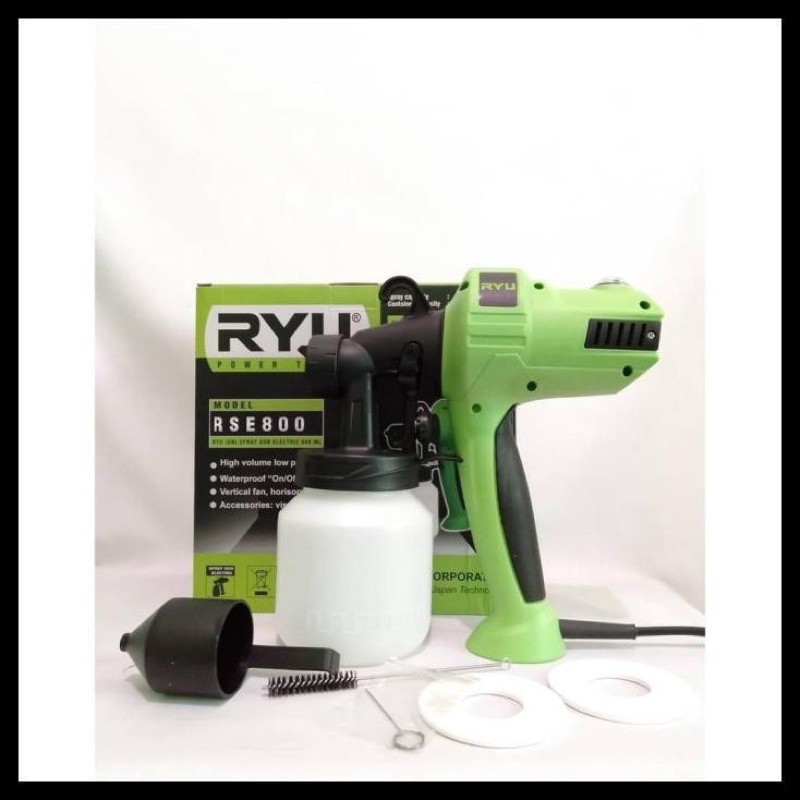 Spray Gun Electric RYU RSE800 Alat Semprotan Cat Disinfektan Listrik RSE 800