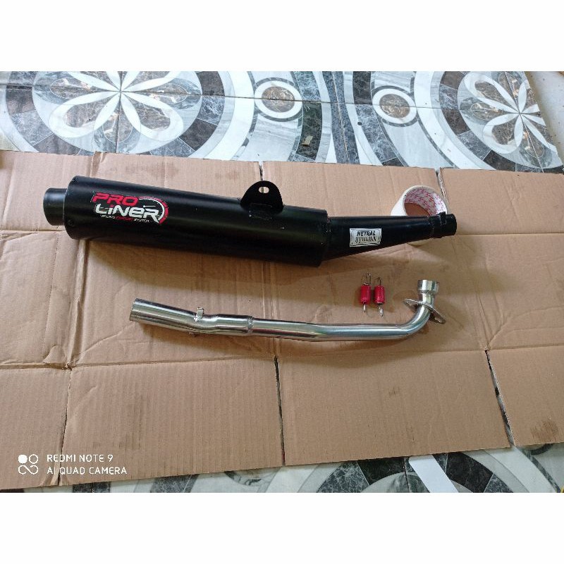 Knalpot Tsukigi Pro Liner Jupiter Supra Kharisma Blade Shogun Supra - kharisma