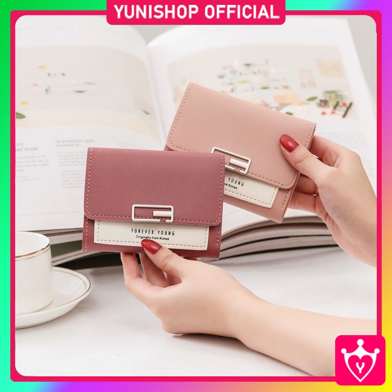 Dompet Wanita Forever Young Lipat Korea / Dompet Import Pendek / TV-6