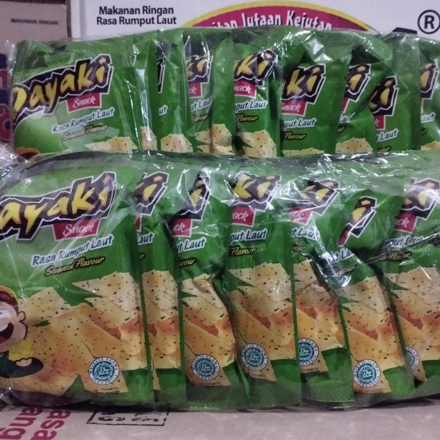 

Dayaki snack rasa rumput laut