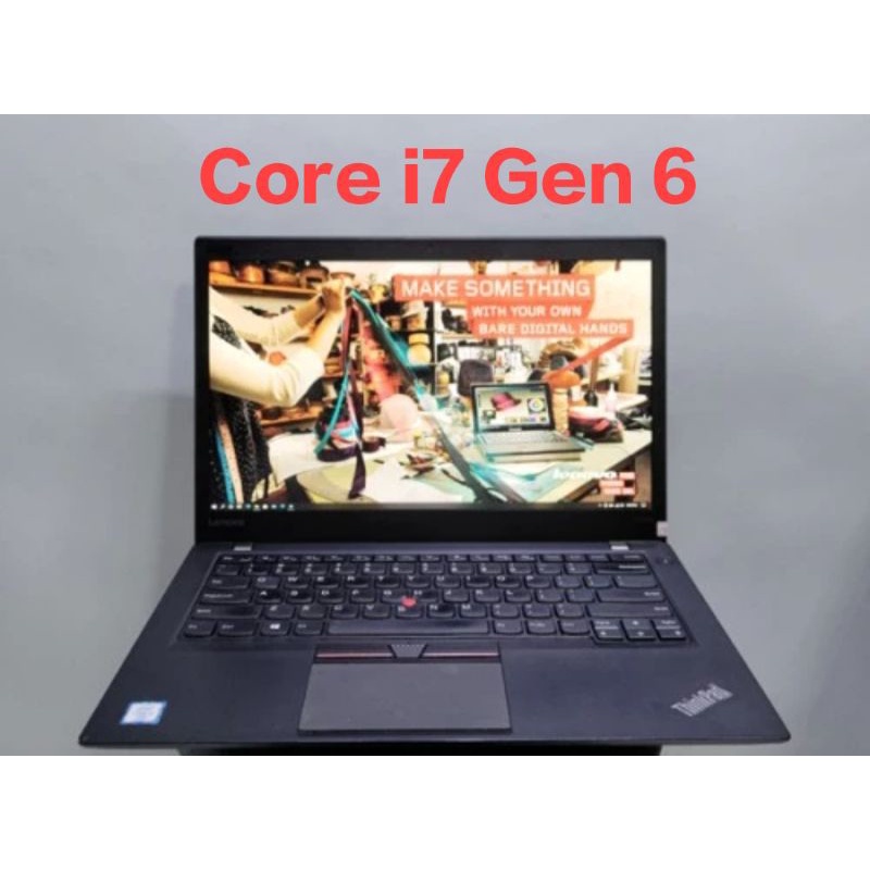 Laptop Lenovo ThinkPad Core i5/Celeron RAM 4GB/8GB HDD320GB/SSD128GB/256GB Original Bergaransi-T460s