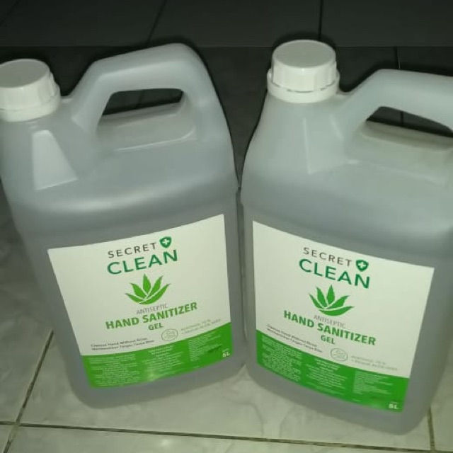 Hand sanitizer gel 5 liter 850rb