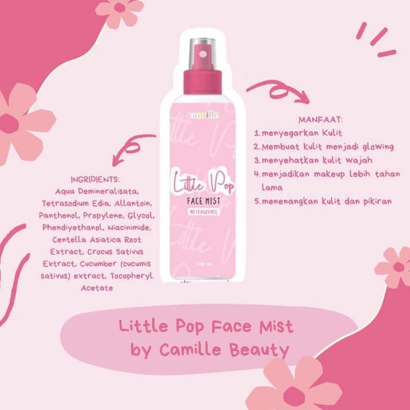 Camille Little Vop Face Mist