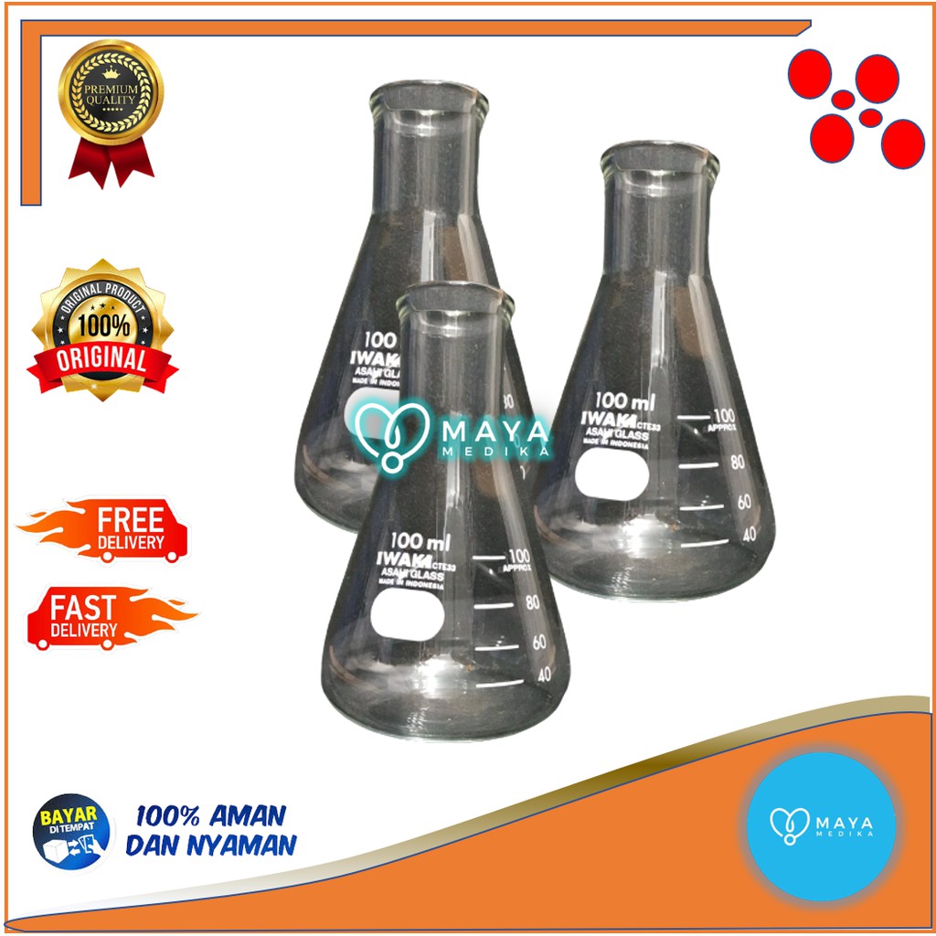 Erlenmeyer / Iwaki / 100 ml