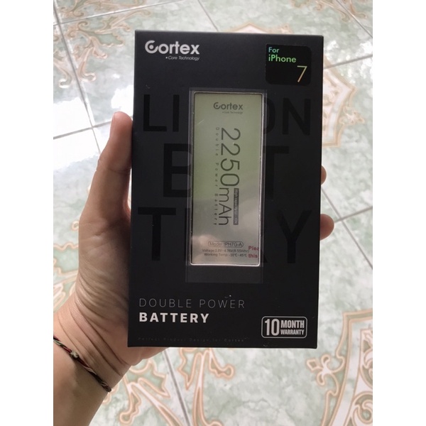 Cortex Original baterai 7G high capacity LI-ION - Double power battery MURAH BATERAI IPHONE 7