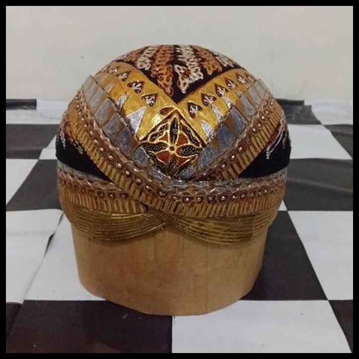 Ds Open Blankon N015 Blangkon Pengantin Jawa Solo