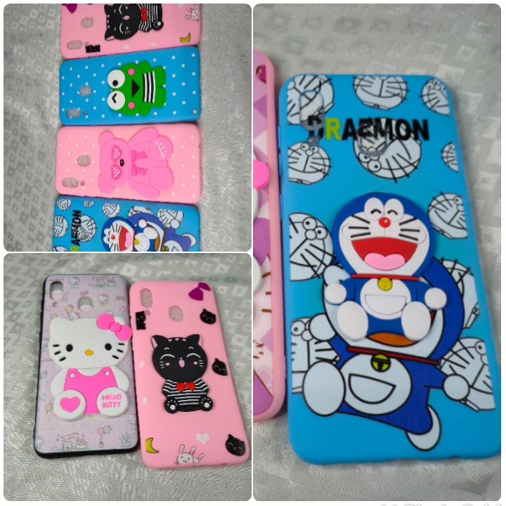 SOFT CASE KARAKTER TIMBUL KACA SAMSUNG A50