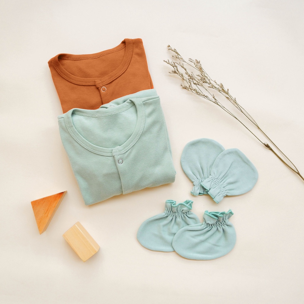 [REJECT SALE] Nice Kids - Snap Sleepsuit (Baby Bayi Onepiece Piyama Pakaian Tidur Anak Bayi 0-2 Tahun)