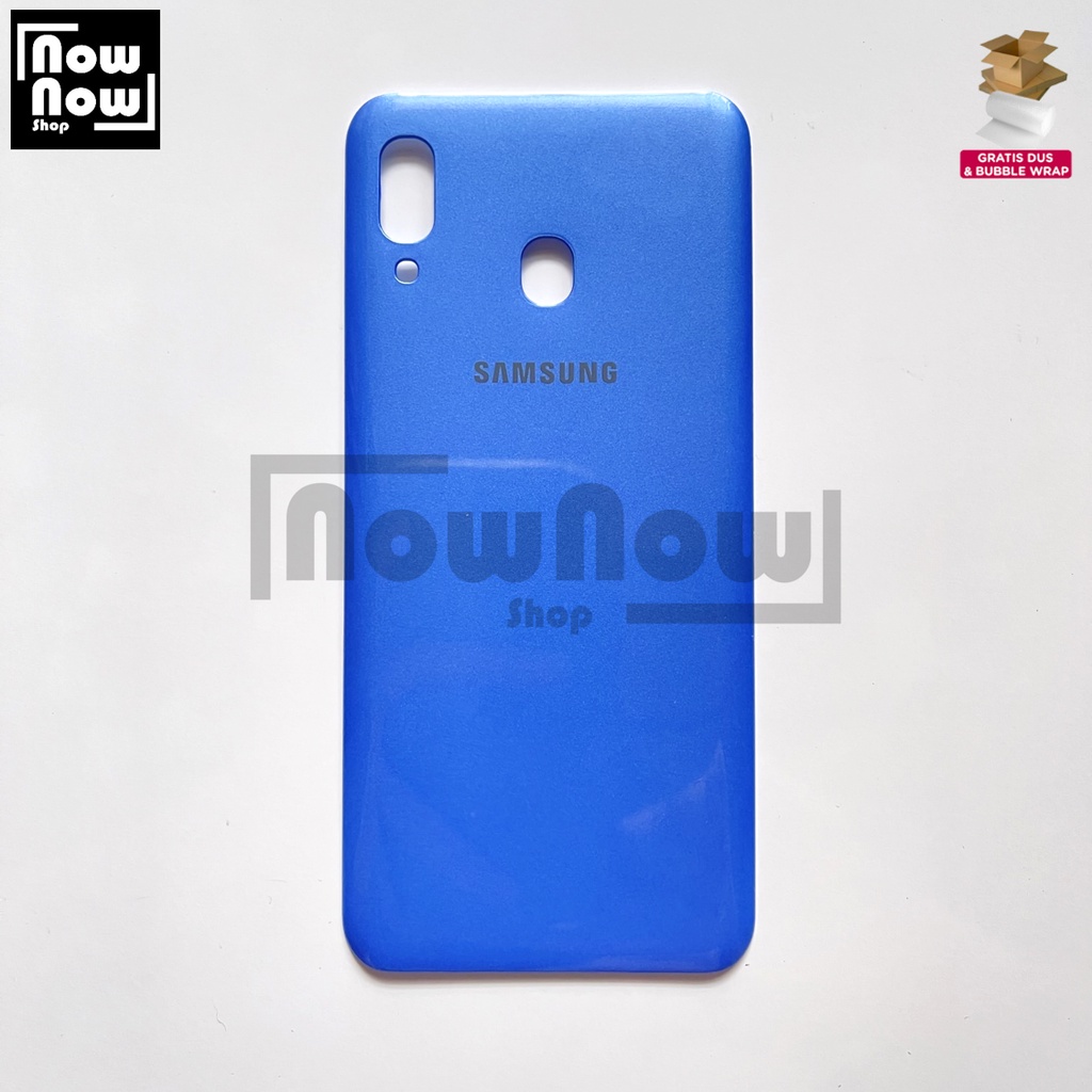 Backdoor Tutup Belakang Baterai Backcover Back Casing Housing Samsung Galaxy A30 A305 A305F A305FN A305G Cover Belakang SM-A305F SM-A305FN SM-A305G SM-A305GN SM-A305YN SM-A3050 SM-A305N SM-A305GT