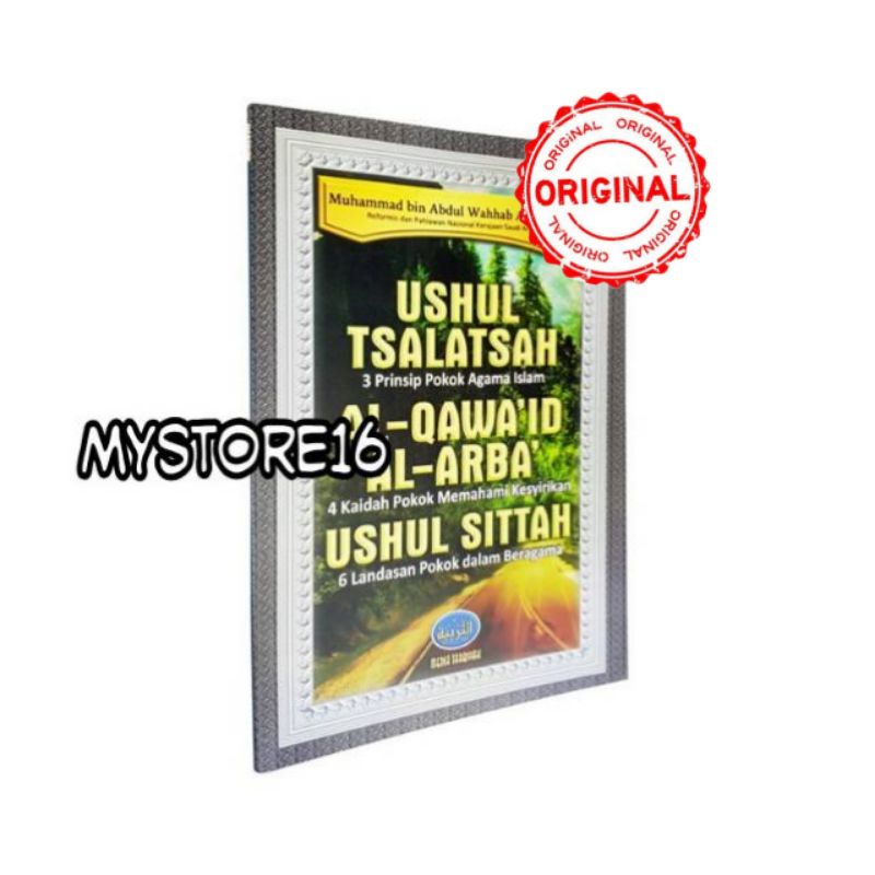 Original - Ushul Tsalatsah Al Qawaid Al Arba Ushul Sittah - Media Tarbiyah