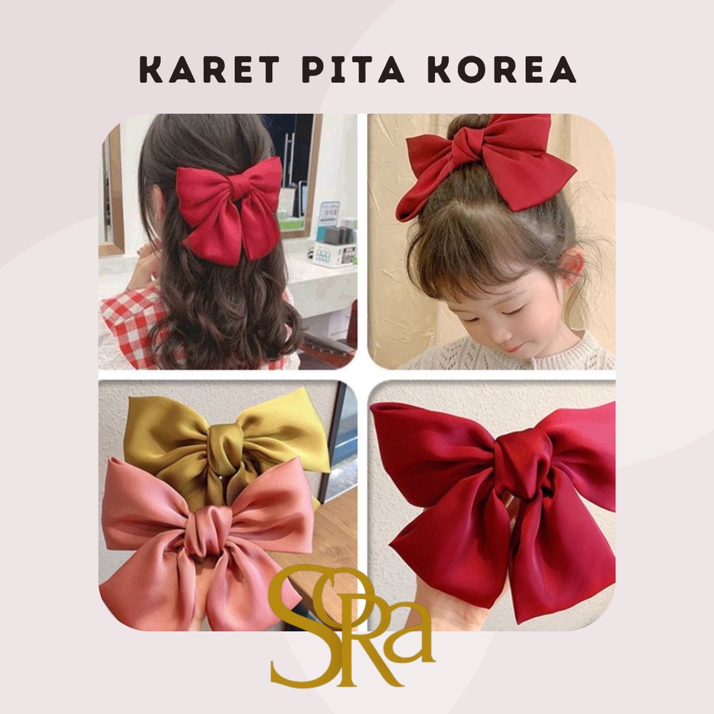 Ikat Rambut Pita Korea / Aksesoris Rambut Korea / Pita Rambut