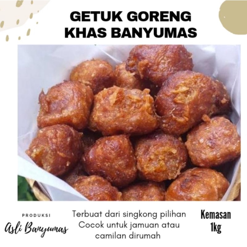 

(1KG) GETUK GORENG SOKARAJA | KHAS BANYUMAS | HARGA TERJANGKAU | FREE GIFT MIN BELANJA 50K (all item)