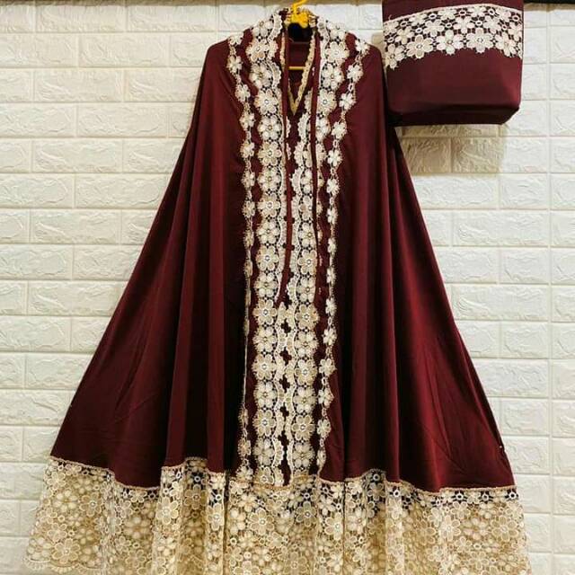Mukena Mewah Katun Silky premium