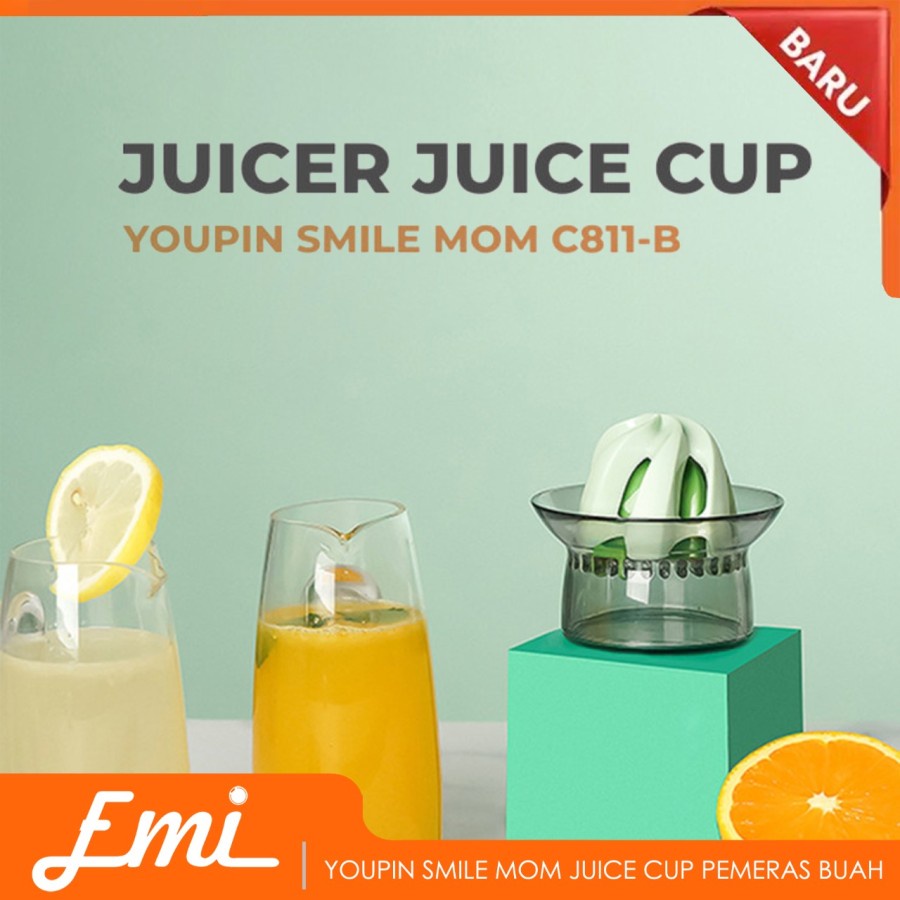 Youpin Smile Mom Juice Cup Pemeras Buah Fruit Peras Jeruk C811-B