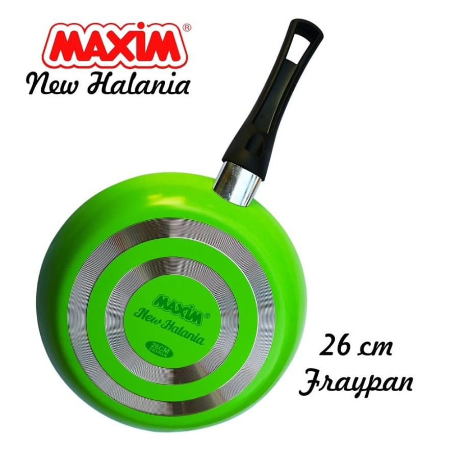 MAXIM Fry Pan Teflon Anti Lengket 26 Cm - FryPan HALANIA