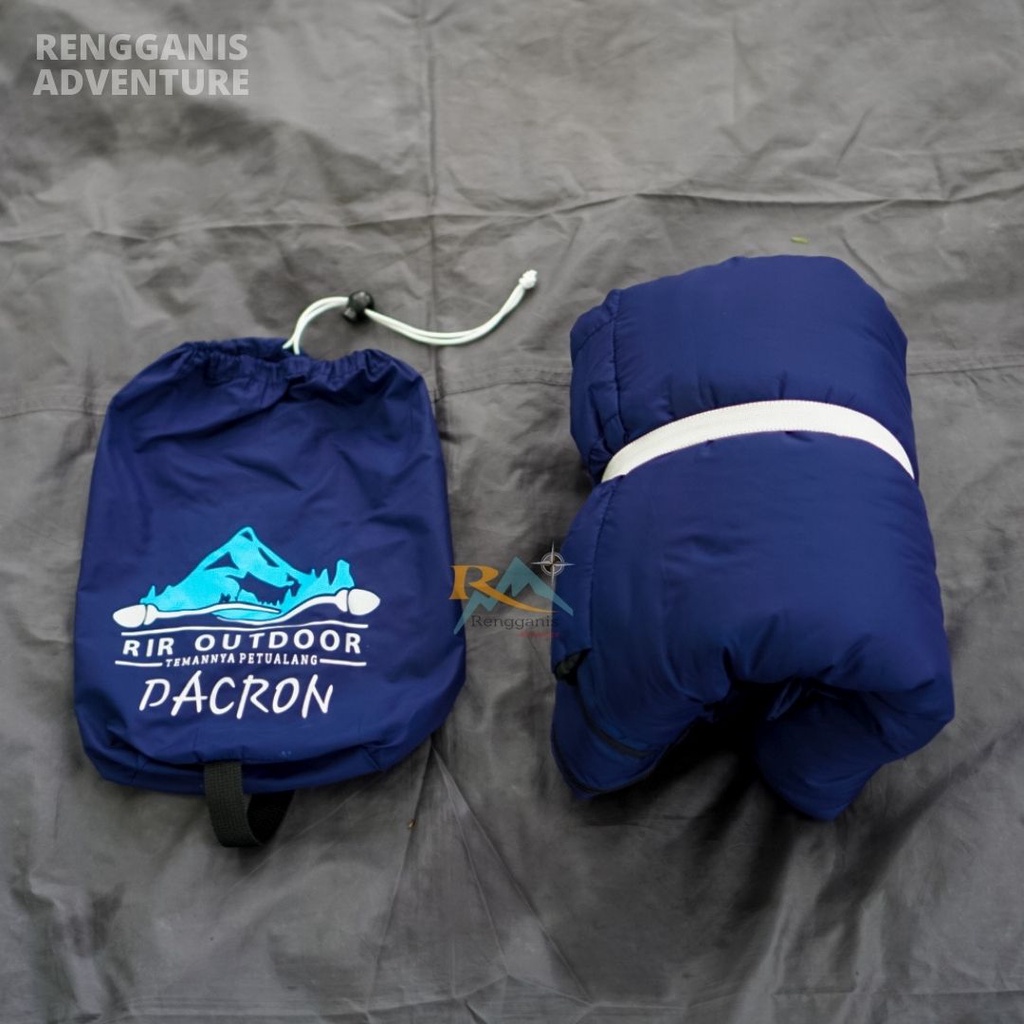 Sleeping Bag Kantung Tidur Dacron MERK RIR OUTDOOR Tebal Hangat Sleepingbag