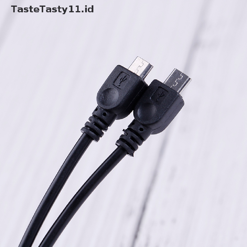 2pcs Kabel Aux 3.5mm Stereo Male Ke Micro Usb Male Untuk Android Samsung