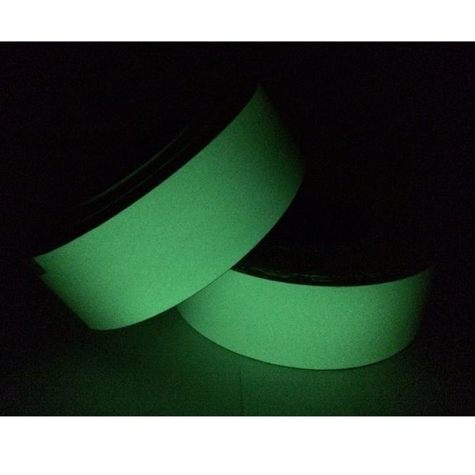

[KODE Q9A] STIKER / STICKER FOSFOR / GLOW IN THE DARK / PHOTOLUMINESCENCE 5cm