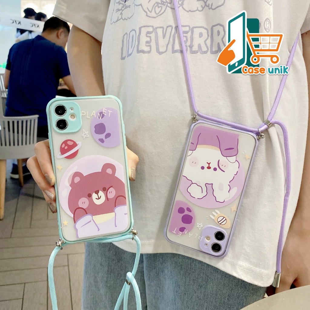 SS193 CASE SLINGCASE TALI LANYARD OPPO A9 A5 A31 A8 A52 A92 A53 A33 2020 RENO 4 4F A15 A54 A74 A83 CS3239