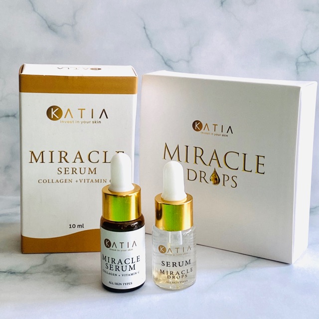Paket Serum Glowing (Miracle Drops dan Miracle Serum)