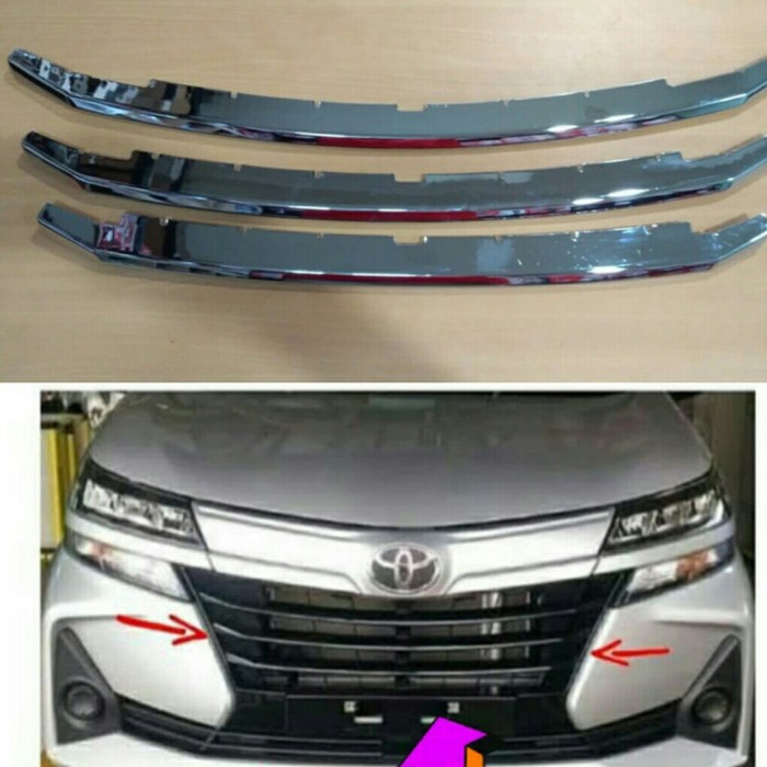 List Grill Chrome Avanza 2019