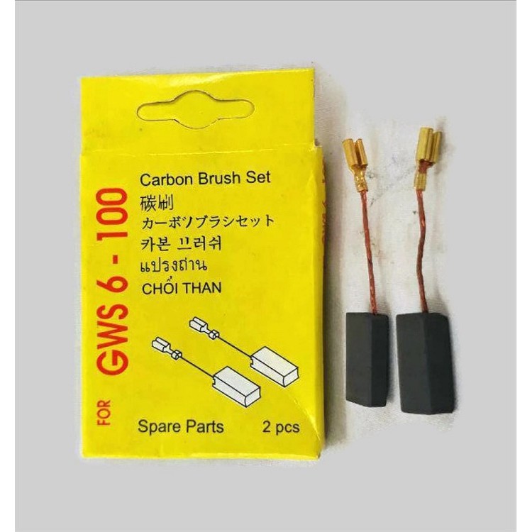 Carbon Brush Mesin Gerinda Bosch GWS 060 - GWS 6 100 Spul Sikat Arang