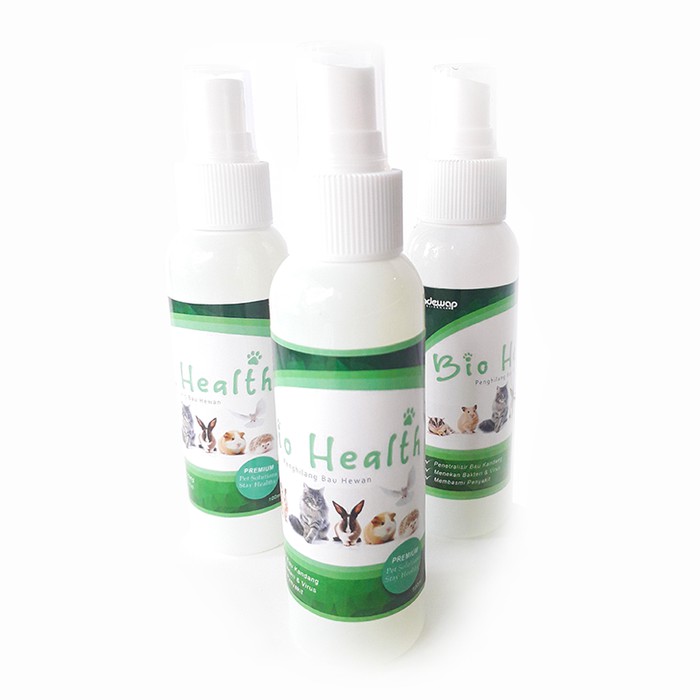 BioHealth Spray penghilang bau kandang hewan menyerap bau pesing kucing kelinci hamster sugar glider-4