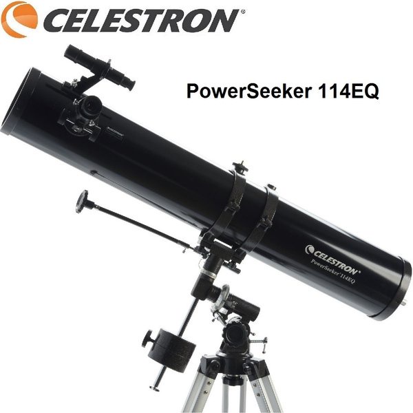 384 CELESTRON PowerSeeker 114EQ - Teleskop Teropong Bintang