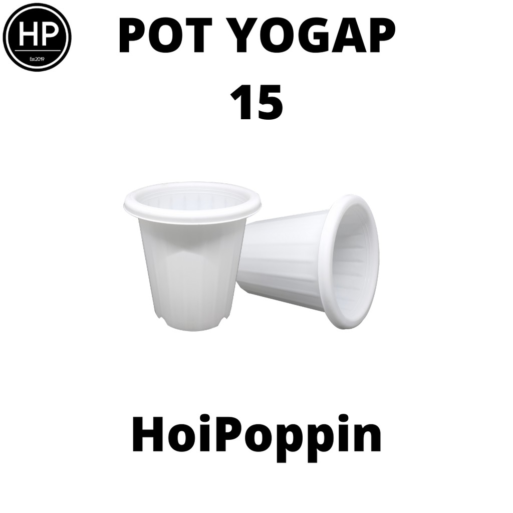 HPP - POT YOGAP 15 - POT TANAMAN HIAS - POT TANAMAN - POT - POT HIAS - POT PLASTIK