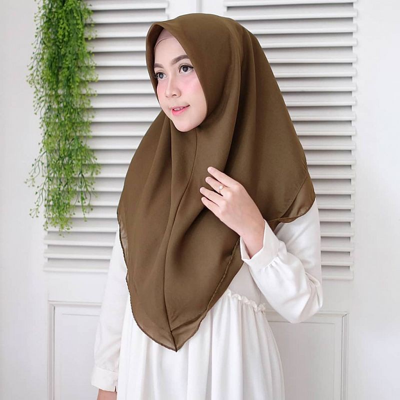 Kayla hijab instan kerudung pollycotton 2 layer -NGROS