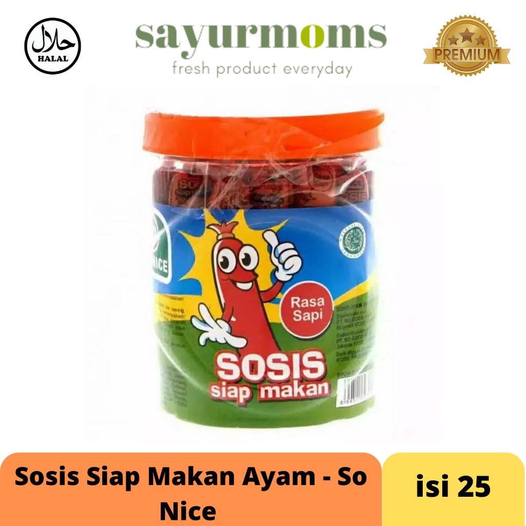 Sosis Siap Makan Ayam-SoNicce isi 25