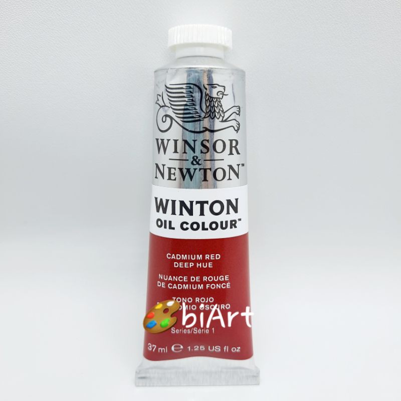 

Cat Minyak Winton Oil Colour 37 ml Cadmium Red Deep Hue Winsor & Newton