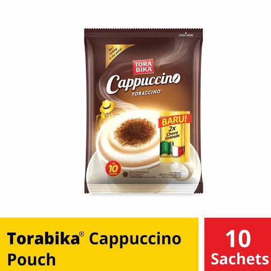 

Gaya Torabika Cappuccino Pack Isi 10X25Gr - Kopi Torabika Cappuccino Limited