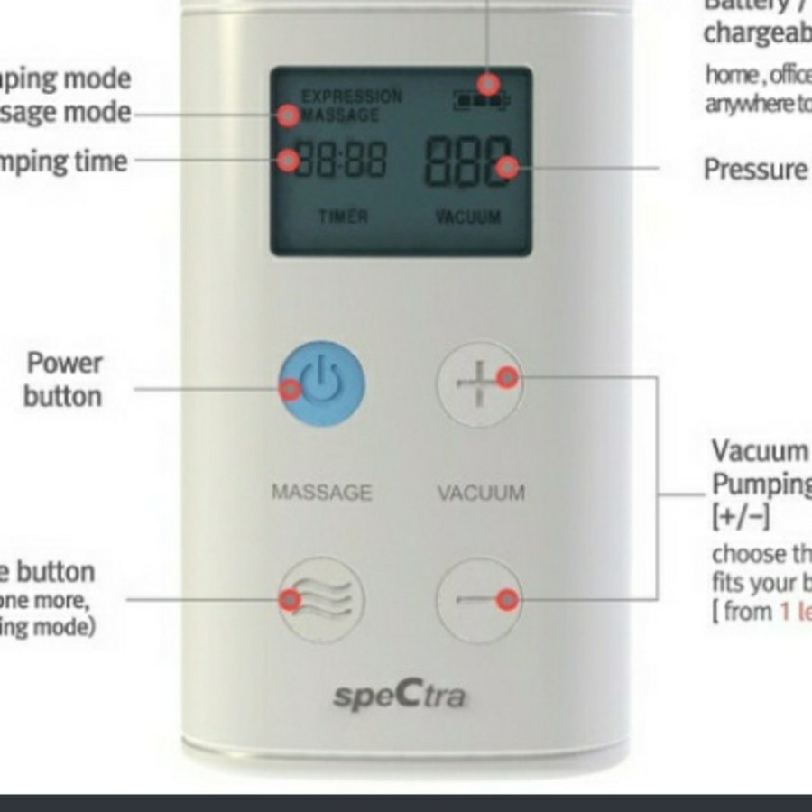 Spectra Pompa Asi Elektrik 9 Plus/Pumping Dual Pump