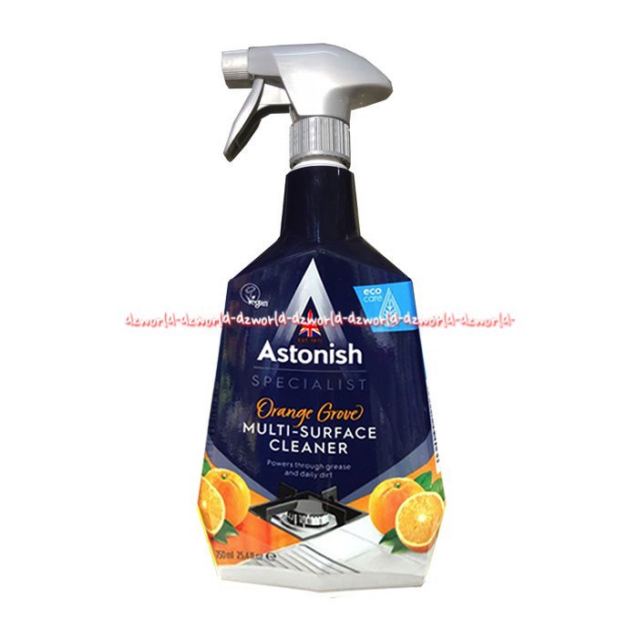 Astonish Multi Surface Cleaner 750ml With Orange Groove Oil Pembersih Serbaguna Astonis Serba Guna Membersihkan Noda Wangi Jeruk Sunkist