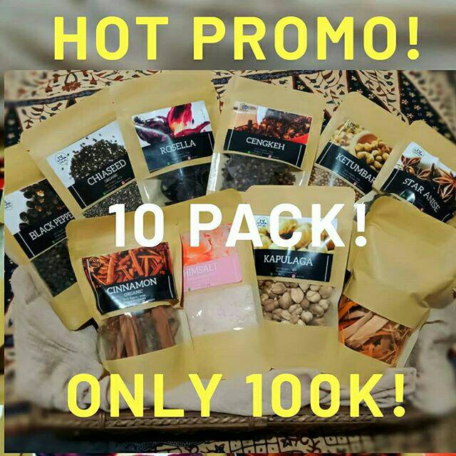 

Paket rempah JSR hanya 100 rb