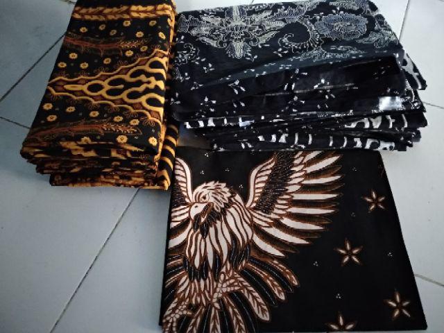 Batik Solo Lawasan Tolet Manual Motif Daun Rantai