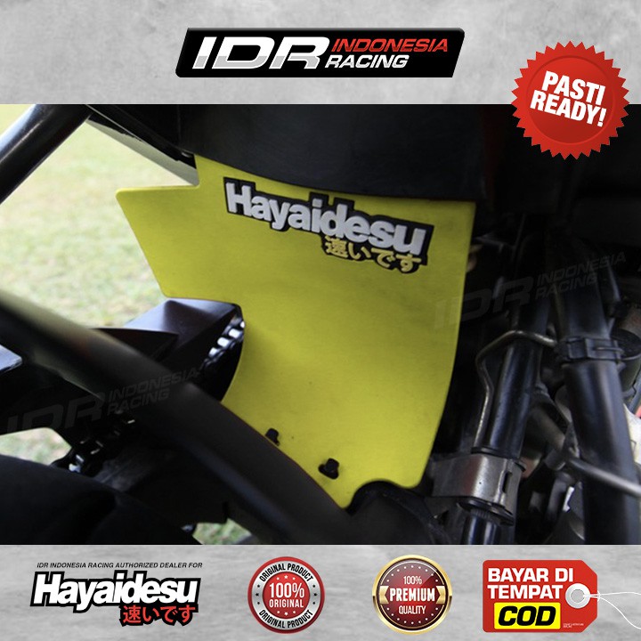 Hayaidesu Mudflap Yamaha Vixion Mud Flap Guard Karet Penahan Lumpur Motor Premium