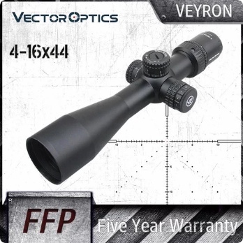 TELESKOP VECTOR VEYRON 4-16X44 IR FFP TERBARU TITIK NYALA
