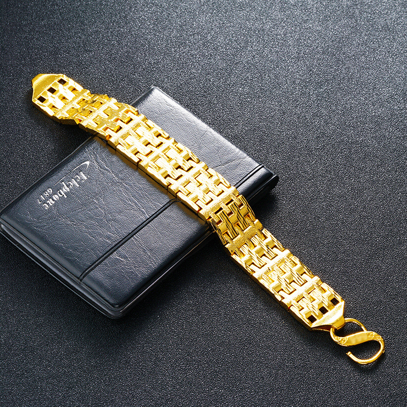 Gelang Rantai Emas 24K Untuk Aksesoris Pria
