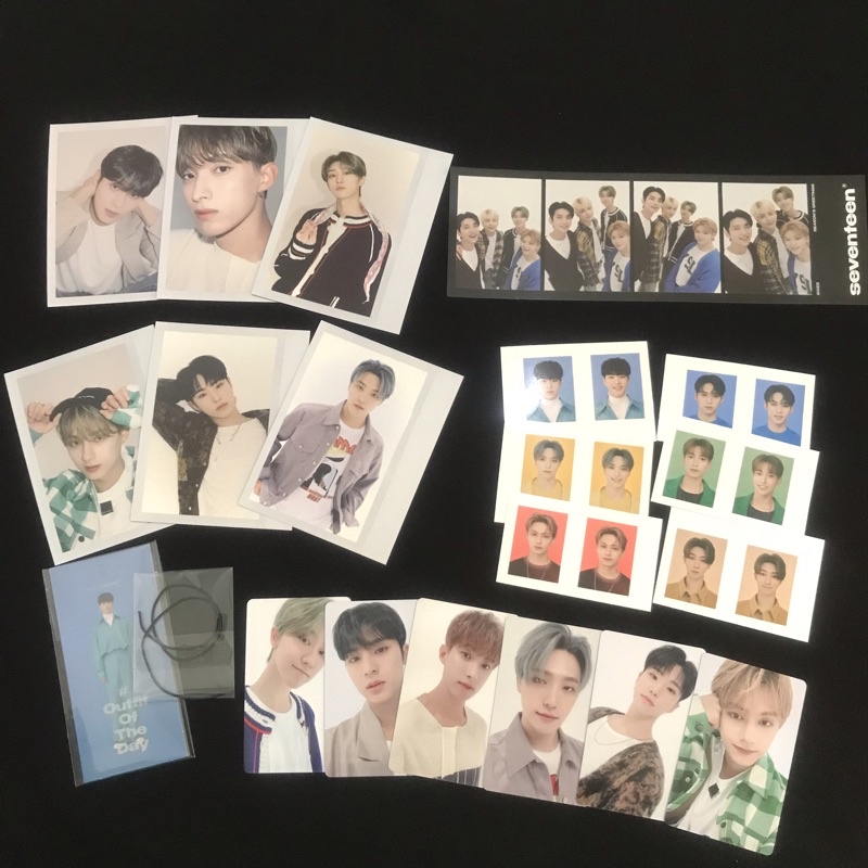 Ready Stock sharing SG season greeting seventeen 2022 hoshi jun mingyu dk dino hao